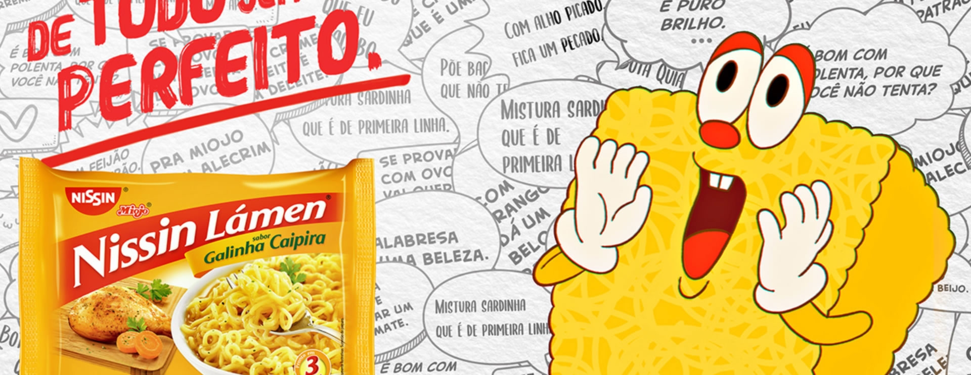 Banner Nissin Lámen
