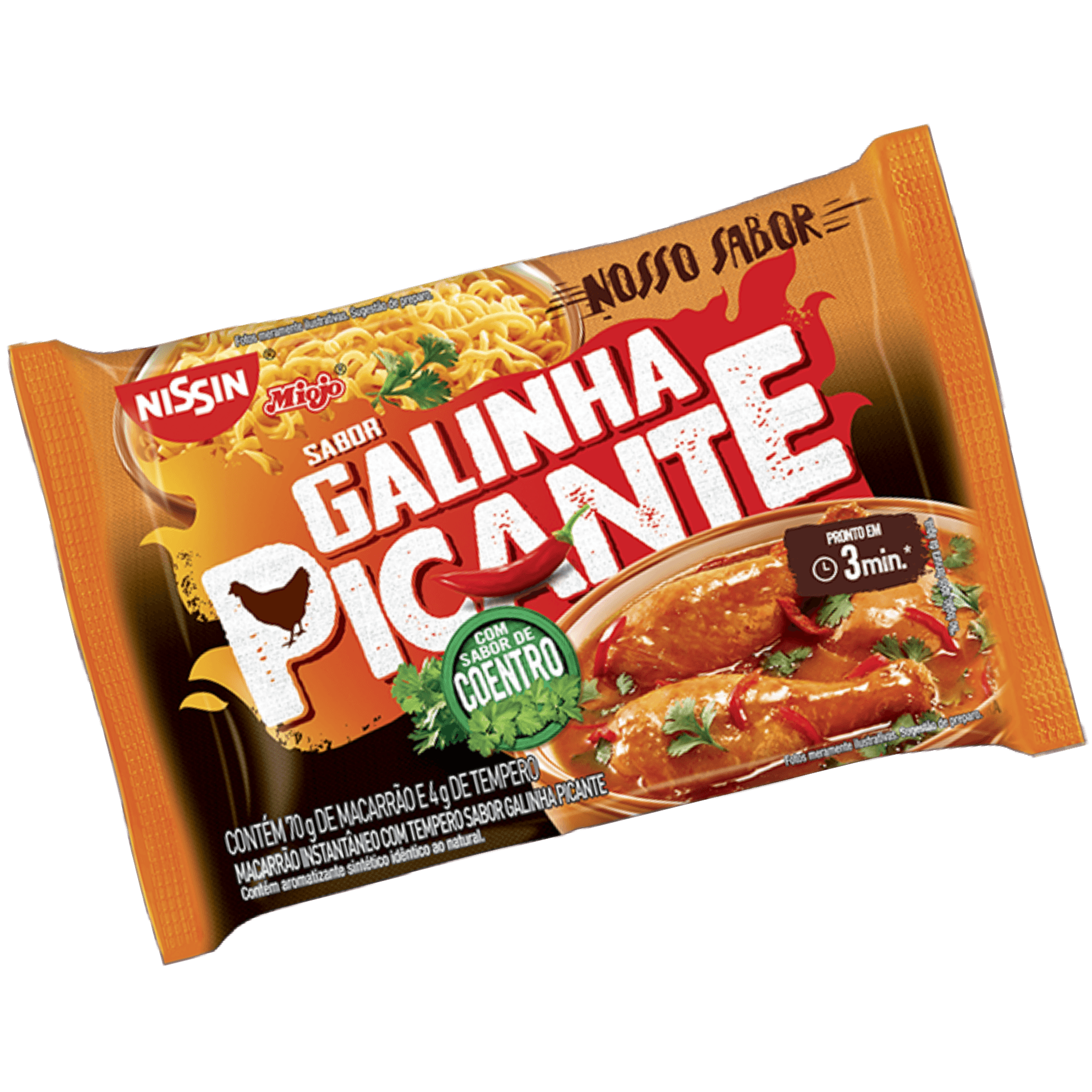 Embalagem Nosso Sabor Galinha Picante