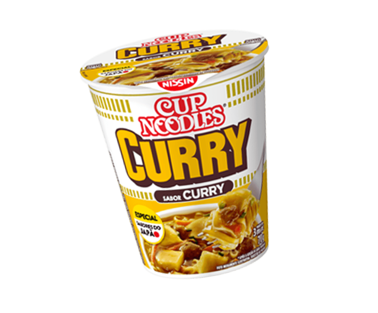 Embalagem Cup Noodles Curry