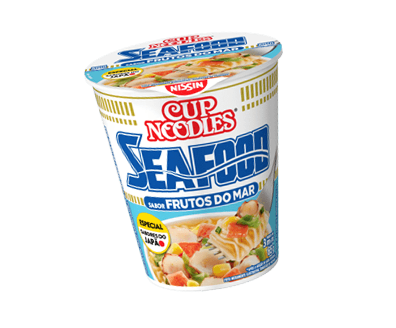 Embalagem Cup Noodles Frutos do Mar