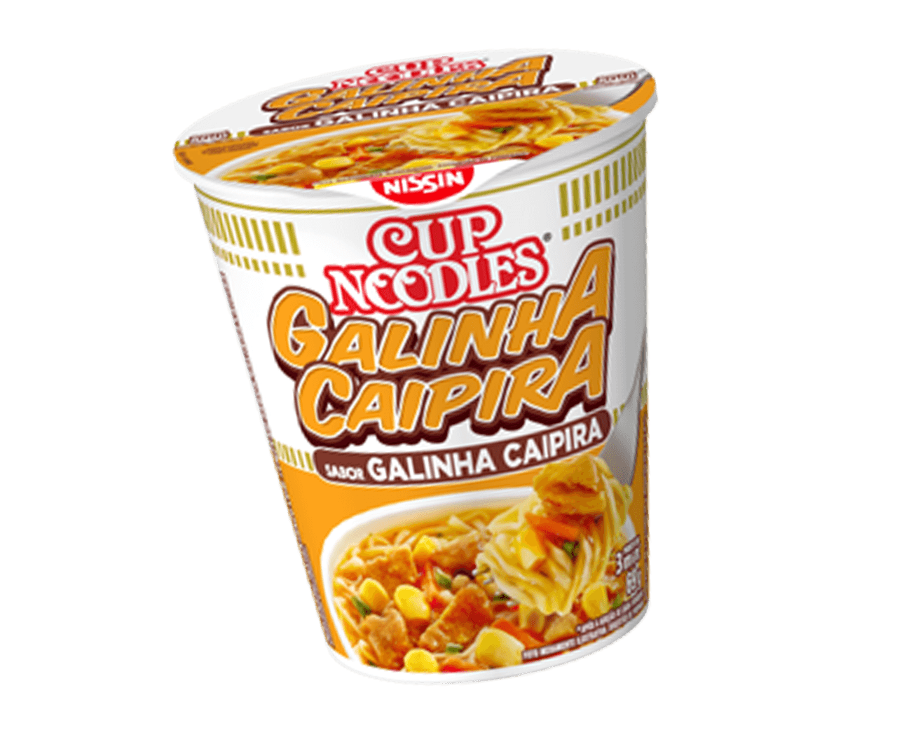 Embalagem Cup Noodles Galinha Caipira