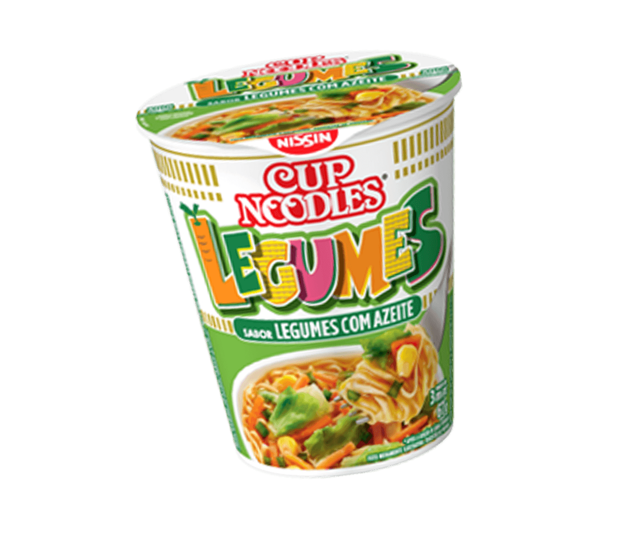 Embalagem Cup Noodles Legumes