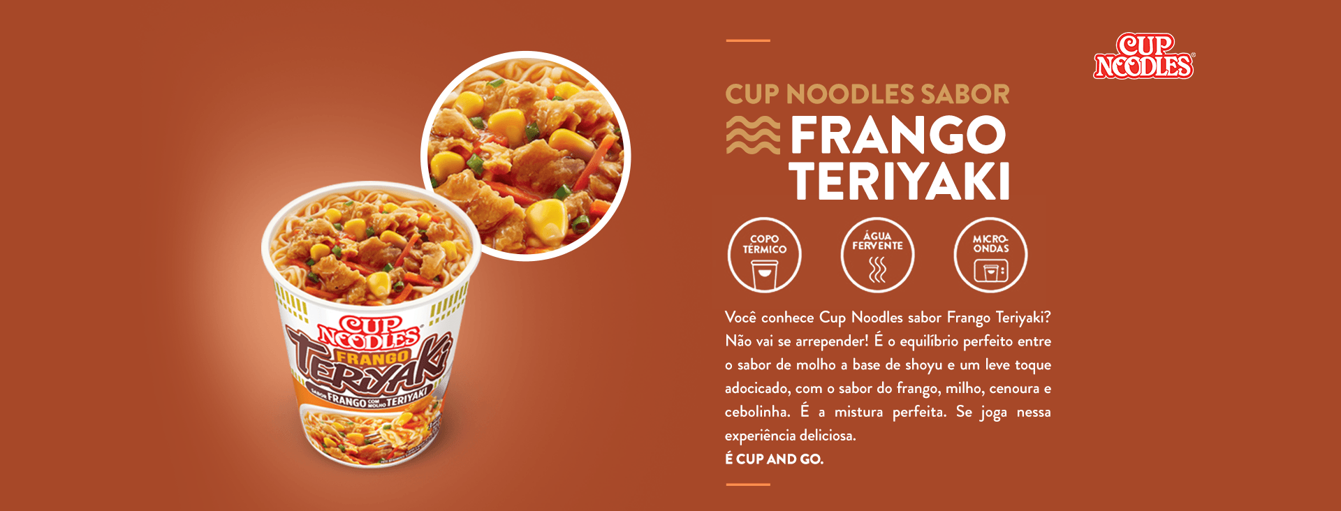 Banner Cup Noodles Teriaky