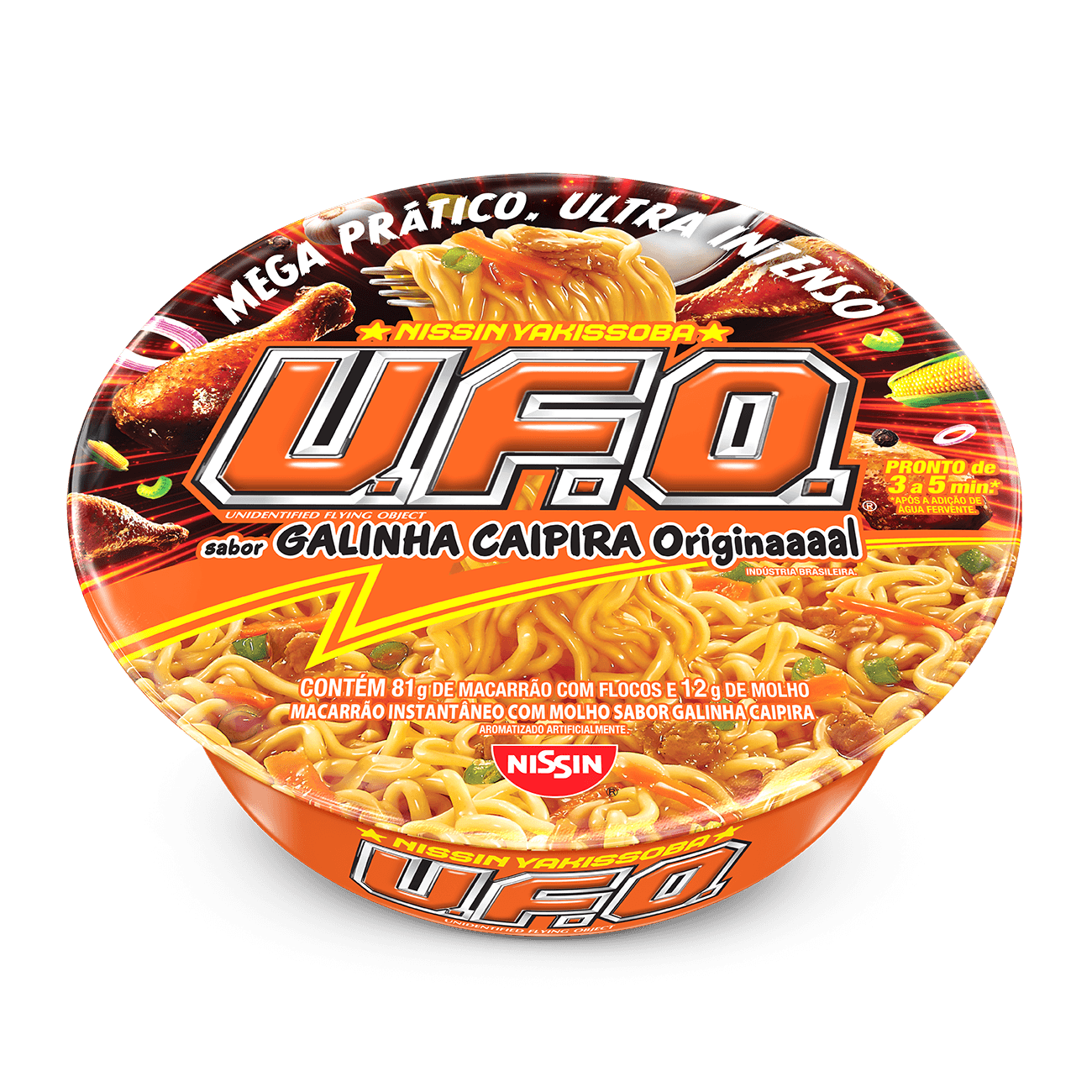Embalagem UFO Galinah Caipira